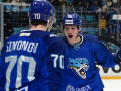 Лучшие молодые игроки сентября в КХЛ: Логвин и Симонов из «Барыса» в лидерах рейтинга