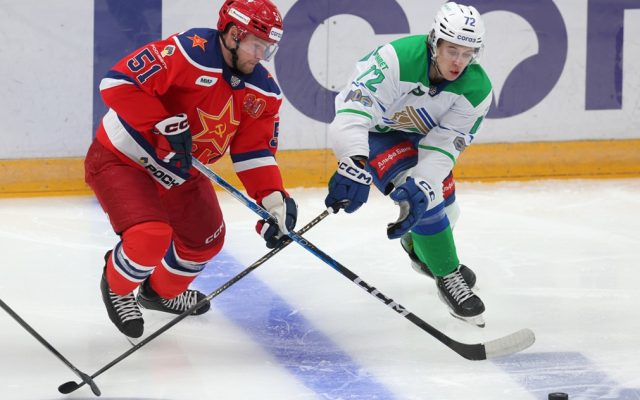 ЦСКА обыграл «Салават Юлаев» 3:1: девятая победа подряд, Гамзин отбил буллит Ремпала